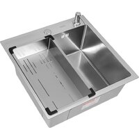 ARFEKA Eco AR мойка 500*500, коландер G, дозатор Satin Decor Image #1