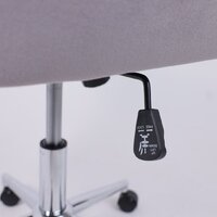 AksHome Bella XL (chrome Kiton 722 Smoke велюр/светло-серый) Image #17