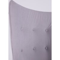 AksHome Bella XL (chrome Kiton 722 Smoke велюр/светло-серый) Image #13