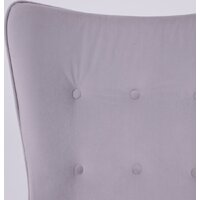 AksHome Bella XL (chrome Kiton 722 Smoke велюр/светло-серый) Image #12