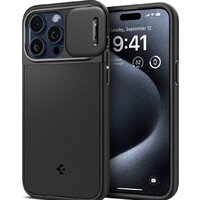 Spigen Optik Armor (MagFit) для iPhone 15 Pro Max ACS06599 (черный) Image #2