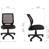 CHAIRMAN 699 TW без подлокотников (светло-зеленый) Image #6