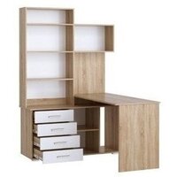 Памир ПКС-11 правый (дуб сонома/белый глянец) Image #2