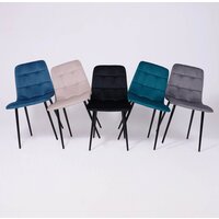 Алвест AV 406-N (бежевый бархат/черный) Image #13