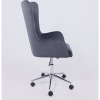 AksHome Bella XL (chrome Kiton 713 Graphite велюр/графит) Image #7