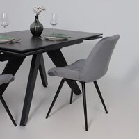 Lepremo AV 2122 МДФ+керамика раздвижной 1400-2000x850 (черный матовый Shakespeare/черный) Image #6