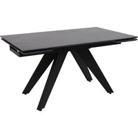 Lepremo AV 2122 МДФ+керамика раздвижной 1400-2000x850 (черный матовый Shakespeare/черный)