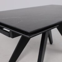 Lepremo AV 2122 МДФ+керамика раздвижной 1400-2000x850 (черный матовый Shakespeare/черный) Image #11