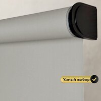 НеоФьюжен Эден 250 120х250 правая (серый лен, черная фурнитура) Image #4