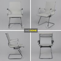 AksHome Dune (экокожа, белый) Image #4