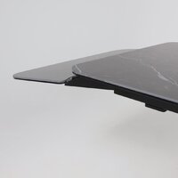 Аврора Рейн New 1400-2040x900 (камень черный Greys Black/черный матовый) Image #11