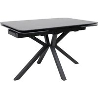 Аврора Рейн New 1400-2040x900 (камень черный Greys Black/черный матовый)