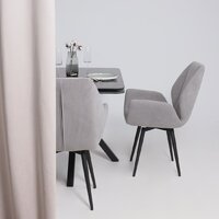 Аврора Рейн New 1400-2040x900 (камень черный Greys Black/черный матовый) Image #15