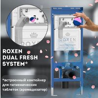 Roxen StounFix Dual Fresh 968409 (c аромадозатором) с кнопкой (брашированное золото) Image #6