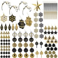 Золотая сказка 592183 (130 шт, красный/золотой/белый)