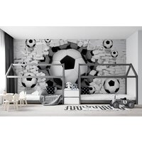 ФабрикаФресок Футбольные мячи из стены 725270 (500x270) Image #3