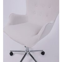 AksHome Bella (chrome Kiton 701 велюр/белый антарктида) Image #12