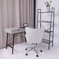 AksHome Bella (chrome Kiton 701 велюр/белый антарктида) Image #4