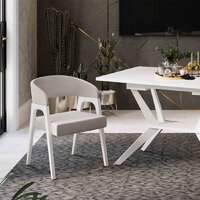 Трия Техас (графит №219 Велюр Jercy graphite/белый матовый) Image #2