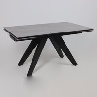 Lepremo AV 2122 МДФ+керамика раздвижной 1400-2000x850 (серый матовый Larka Grey/черный) Image #7