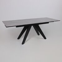 Lepremo AV 2122 МДФ+керамика раздвижной 1400-2000x850 (серый матовый Larka Grey/черный) Image #16