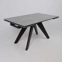 Lepremo AV 2122 МДФ+керамика раздвижной 1400-2000x850 (серый матовый Larka Grey/черный) Image #8