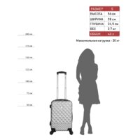 Supra Luggage STS-1001-S (Silver Shine) Image #6