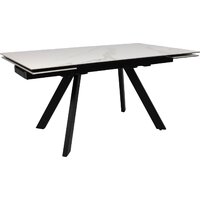 Аврора Монако New 1600/2240x900 (камень белый Greys White/черный матовый)