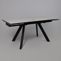 Аврора Монако New 1600/2240x900 (камень белый Greys White/черный матовый) Image #2