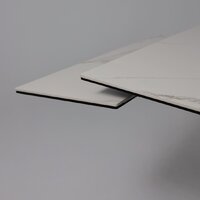 Аврора Монако New 1600/2240x900 (камень белый Greys White/черный матовый) Image #9