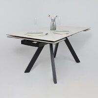 Аврора Монако New 1600/2240x900 (камень белый Greys White/черный матовый) Image #18