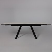 Аврора Монако New 1600/2240x900 (камень белый Greys White/черный матовый) Image #13