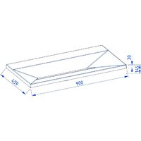 Lauter Nelli 90 (бело-серый кварц) Image #2