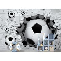 ФабрикаФресок Футбольные мячи из стены 724270 (400x270) Image #3