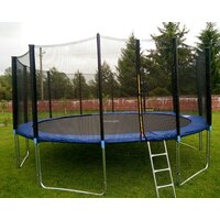 Atlas Sport 490 см - 16ft Pro (с лестницей, внешняя сетка, синий)