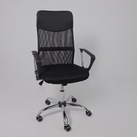 AksHome Aria (ткань/сетка/экокожа, черный) Image #16