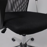 AksHome Aria (ткань/сетка/экокожа, черный) Image #9