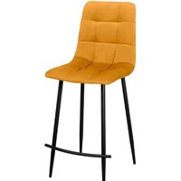 СоюзРегионПоставка Чили полубарный СРП-053 (муар черный/велюр Velluto 08 горчичный)