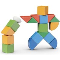 Geomag Магнитные кубики 4 формы GM209 Image #3