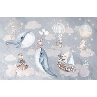 ФабрикаФресок Киты со зверями 764270 (400x270)