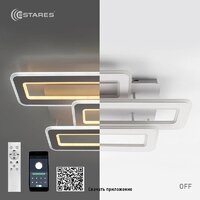 Estares Triplex Double 110W 3L-APP-650x370X140-WHITE/WHITE-220-IP20 Image #10