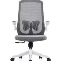 SitUp Amelia PL White без подголовника (сетка Gray/ткань Gray) Image #2