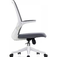 SitUp Amelia PL White без подголовника (сетка Gray/ткань Gray) Image #3