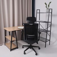 AksHome Arcus (сетка/ткань, черный/черный полиамид) Image #15