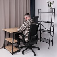 AksHome Arcus (сетка/ткань, черный/черный полиамид) Image #12