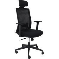 AksHome Arcus (сетка/ткань, черный/черный полиамид)