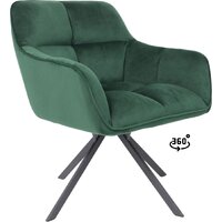 AksHome Virginia (темно-зеленый велюр HCJ-19/черный)