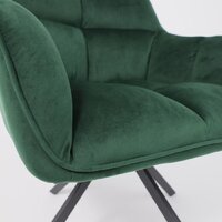 AksHome Virginia (темно-зеленый велюр HCJ-19/черный) Image #11