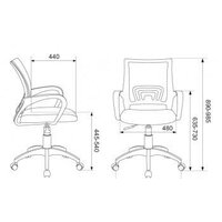 Бюрократ CH-695NLT (черный/красный) Image #6