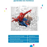 ФабрикаФресок Человек Паук из Стены 1003270 (300x270) Image #5